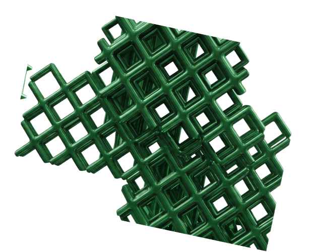 A single unit rendered as a green block
